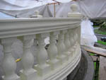 Balustrade System With Curved Railing 